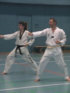 ...erstes Training der neuen Sektion